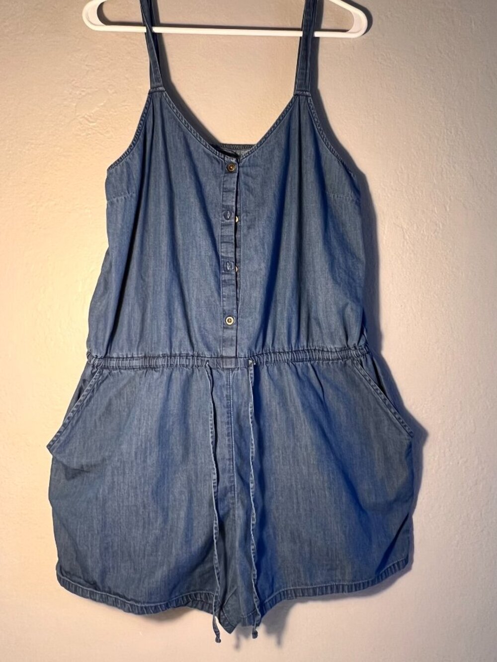 EUC - Size L - Old Navy Chambray Romper